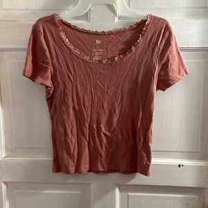 Pink blouse